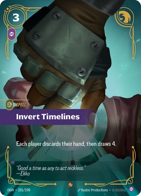Invert Timelines