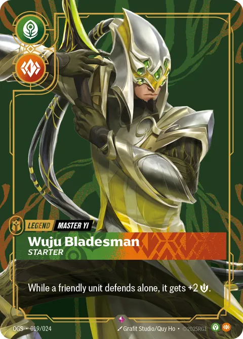 Master Yi, Wuju Bladesman (Starter)