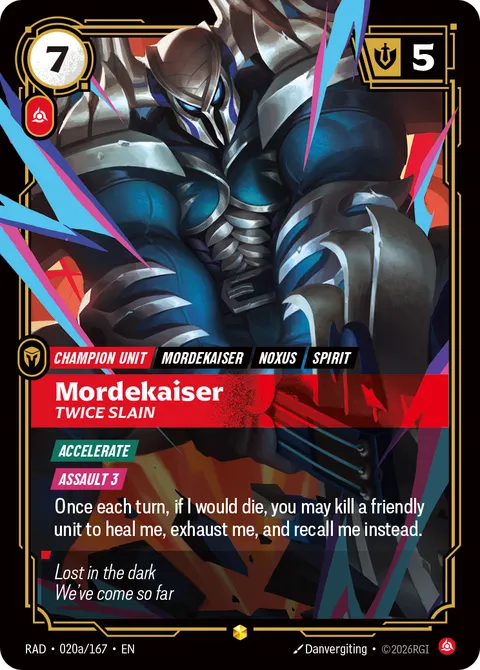 Mordekaiser, Twice Slain (Alternate Art)