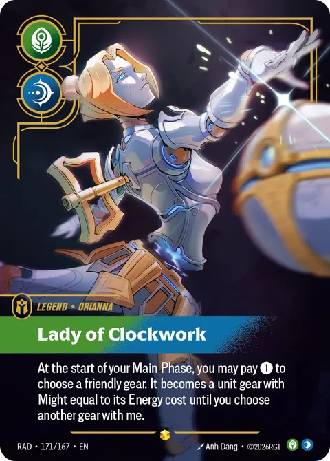 Orianna, Lady of Clockwork (Overnumbered)