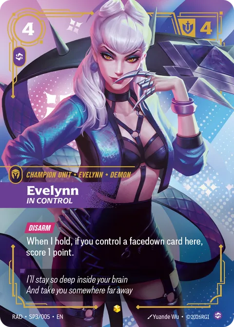 Evelynn, In Control (K/DA Special Art Card)