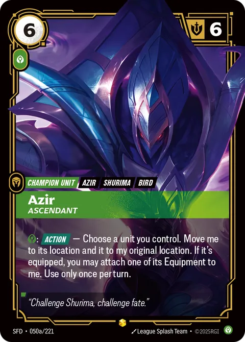 Azir, Ascendant (Alternate Art)
