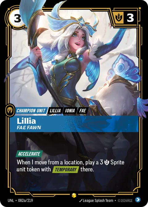 Lillia, Fae Fawn (Alternate Art)