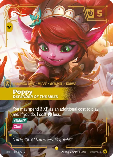 Poppy, Defender of the Meek (Alternate Art)
