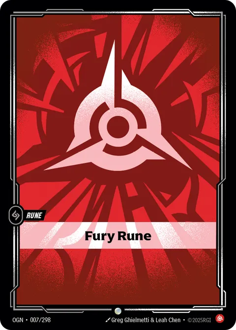 Fury Rune (Alternate Art)