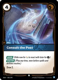 Consult the Past