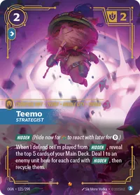 Teemo, Strategist