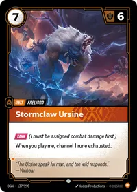 Stormclaw Ursine