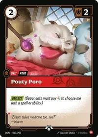 Pouty Poro