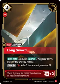 Long Sword (Top 8)