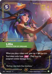 Lillia, Protector of Dreams