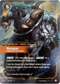 Rengar, Trophy Hunter