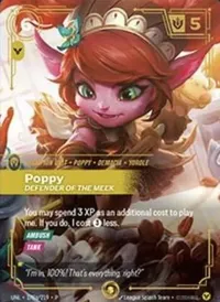 Poppy, Defender of the Meek (Alternate Art)