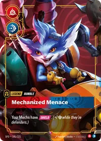 Rumble, Mechanized Menace (Metal)