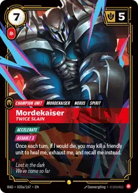 Mordekaiser, Twice Slain (Alternate Art)