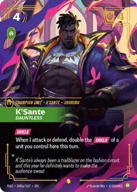 K'Sante, Dauntless (Alternate Art)