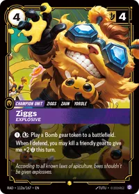 Ziggs, Explosive (Alternate Art)