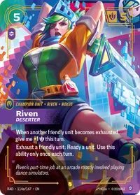 Riven, Deserter (Alternate Art)