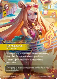 Seraphine, Not Alone (Alternate Art)