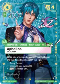Aphelios, Exalted (Heartsteel Overnumbered)