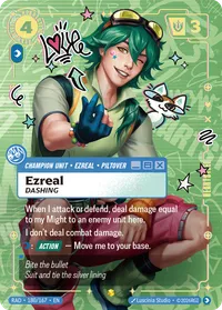 Ezreal, Dashing (Heartsteel Overnumbered)