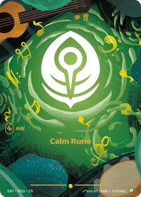 Calm Rune (Alternate Art)
