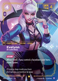 Evelynn, In Control (K/DA Special Art Card)