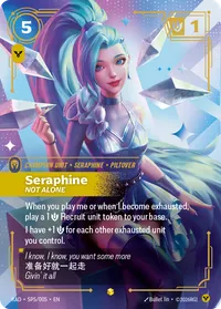 Seraphine, Not Alone (K/DA Special Art Card)
