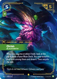 Ornn, Blacksmith (Alternate Art)