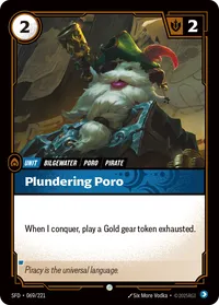 Plundering Poro