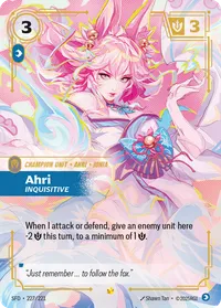 Ahri, Inquisitive (Overnumbered)
