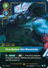 Ornn, Fire Below the Mountain (Overnumbered)