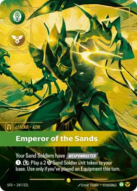 Azir, Emperor of the Sands (Overnumbered)