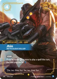 Jhin, Meticulous Killer (Alternate Art)
