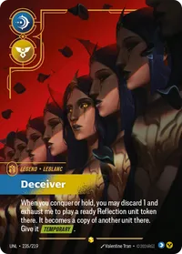 LeBlanc, Deceiver (Overnumbered)