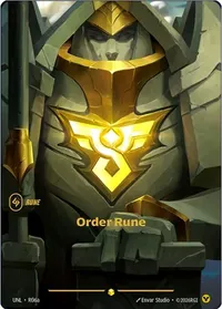 Order Rune (Alternate Art)