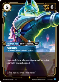 Nasus, Guardian of Knowledge (Alternate Art)