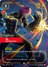 Vi, Destructive (Overnumbered)